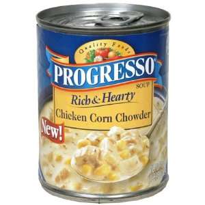   Rich & Hearty Chicken Corn Chowder Flavored with Bacon Soup 19 oz