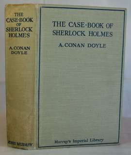   BOOK of SHERLOCK HOLMES 1st 1927 in RARE d/w Arthur Conan Doyle  