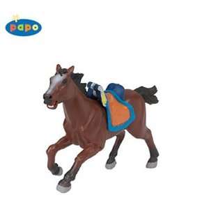  VIKING HORSE BROWN Vikings PAPO Toys & Games