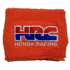  HRC Honda Racing Orange Clutch Reservoir Sock Cover Fits 