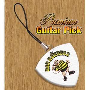  Bad Manners Mobile Phone Charm Bass Guitar Pick Both Sides 