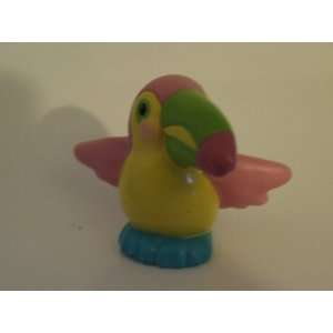 Little People Tucan Pink Bird Parrot Animal 2002 Mattel Replacement 