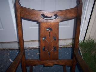 Quartersawn Oak Arts and Craft Rocker/Rocking Chair  