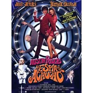 Austin Powers 2 The Spy Who Shagged Me Poster Spanish 27x40 Mike 