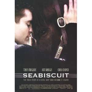 Seabiscuit Movie Poster Double Sided Original 27x40 