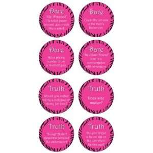  Truth or dare coaster party game