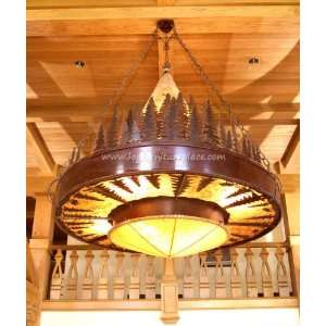  Ironworks Migration Chandelier