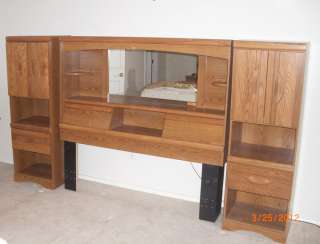 ASHLEY BEDROOM SET Queen size BEAUTIFUL Bed Dresser Mirror 2 Drawers 