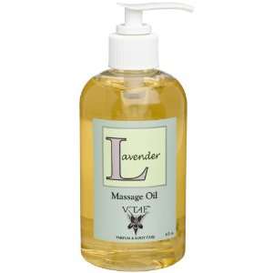  VTae Lavender Massage Oil, 8 Ounce Pump Beauty