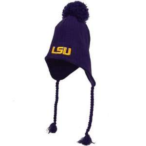  LSU TIGERS TOBOGGAN TEAM COLOR KNIT HAT BY TOP OF THE 