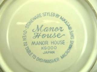Mikasa Manor House Stoneware Soup Salad Cereal Bowls  