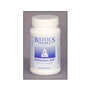  Biotics Research Methionine 200 100 Capsules Health 