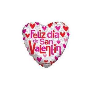  9 Airfll Feliz Di A De San Valentin Spanish   Mylar 