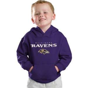  Baltimore Ravens Purple Kids 4 7 Embroidered Hooded 