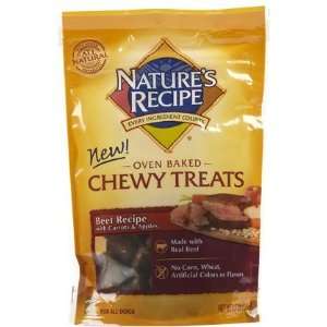  Natures Recipe Chewy Beef Treat   5.5 oz (Quantity of 6 