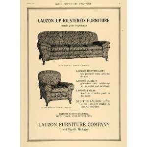  1919 Ad Style No 739 Couch Sofa Chair Lauzon Furniture 
