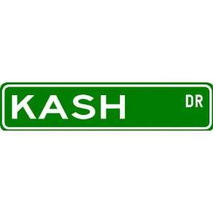  KASH Street Sign ~ Personalized Family Lastname Sign 