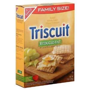 Nabisco Triscuit Reduced Fat Crackers Family Size   12 Pack  