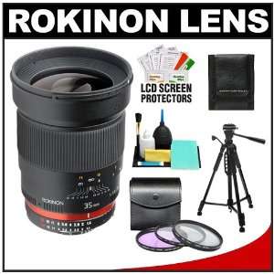  Rokinon 35mm f/1.4 Aspherical Automatic Wide Angle Manual 