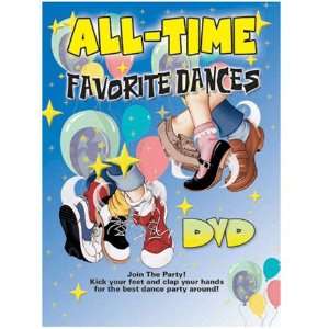  4 Pack KIMBO EDUCATIONAL ALL TIME FAVORITE DANCES DVD 