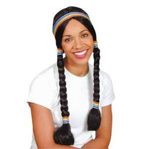  Pams Fun Party Wigs  Indian Squaw Toys & Games