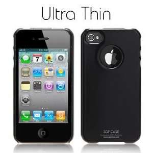  SGP iPhone 4 Case Ultra Thin Pastel Series [Soul Black 