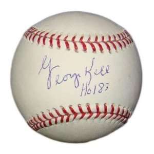  George Kell Signed Ball   HOF 83 JSA G49133   Autographed 