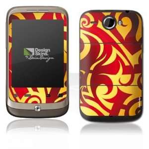   Skins for HTC Wildfire   Glowing Tribals Design Folie Electronics