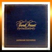 Trivial Pursuit 1981 MASTER GAME Genus Edition *LN*  