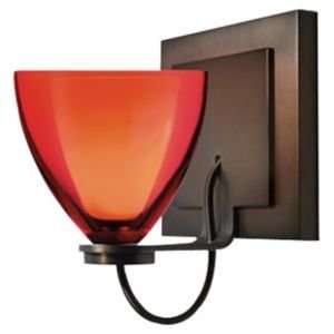 Rainbow II Sconce by Bruck Lighting Systems   R134165, Glass Color 