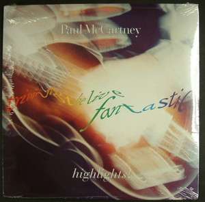 PAUL MCCARTNEY Tripping The Live Fantastic RARE HIGHLIGHTS Single LP 