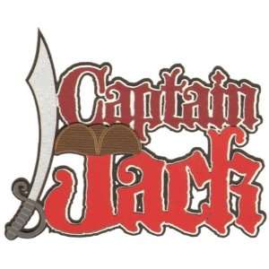 Captain Jack Laser Die Cut