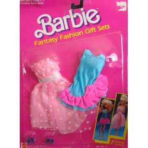 Barbie Fantasy Fashion   2 Fashion Outfits Manufacturer Error (1989 