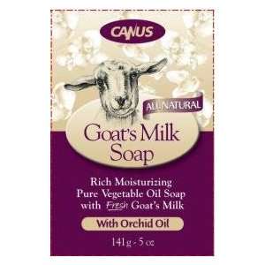  Canus Goats Milk Bar Soap Orchid Oil 5oz Health 