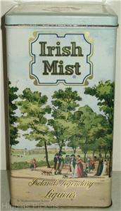 Irish Mist Tin Irelands Legendary Liqueur Collectable  