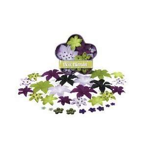  Dahlia Small Flower Box Blends Lavender, Purple, Green 