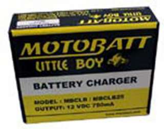   BOY MOTORCYCLE BATTERY CHARGER TENDER TRICKLE AGM GEL 1 AMP  