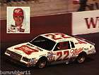 1983 BOBBY ALLISON MILLER HIGH LIFE #22 NASCAR WINSTON CUP POSTCARD