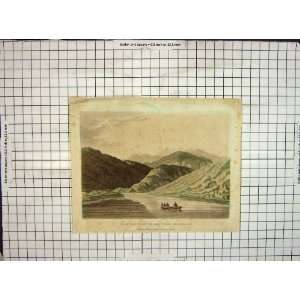  Hand Coloured Print 1813 View Barmouth Dolgelley