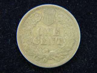 1864 CN 1c. Small Cent Indian Head AU /B 464  