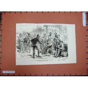   1882 War Egypt Wounded Soldiers Scottish Kilts Print