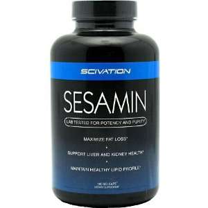  Scivation Sesamin, 180 sci caps (Dietary Fats / Oils 