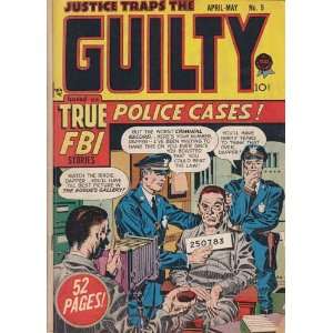  Comics   Justice Traps The Guilty #9 Comic Book (May 1949 