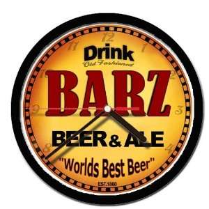  BARZ beer and ale cerveza wall clock 