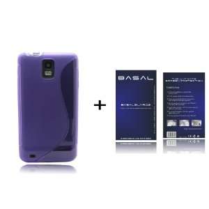   (TM) Ultra Clear Screen Protector   Purple Cell Phones & Accessories