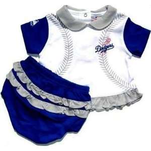   Angeles Dodgers Girl Ruffle Cheer Dress 