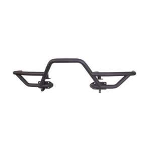   48 RRC Mount Textured Black For 1976 06 Jeep Wrangler Front XHD Bumper