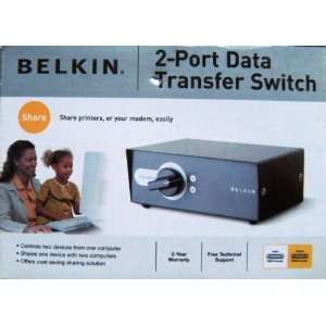  Belkin 2 Port Data Transfer Switch
