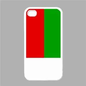  Madagascar Flag White Iphone 4   Iphone 4s Case Office 