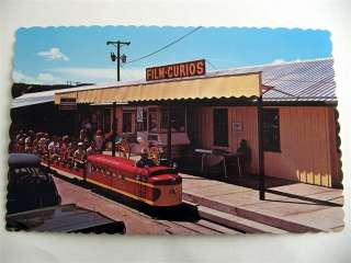 Miniature Train Royal Gorge Colorado CO Railroad Vintage Postcard 